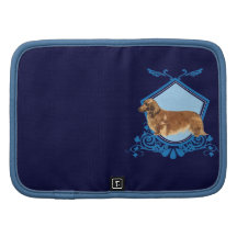 Dachshund de cabelos compridos organizador