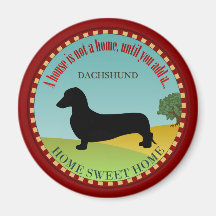 Dachshund [liso] imãs