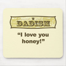 Dadism - eu te amo mel mousepads