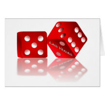 Dados de Las Vegas Cartão