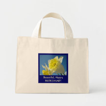 Daffodils da DAMA DE HONRA dos presentes da sacola Bolsa Para Compra