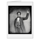 Daguerreotype 1856 de Ed J Roye do liberiano Cartão
