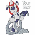 Dalmatian do bombeiro - personalize moleton com capuz