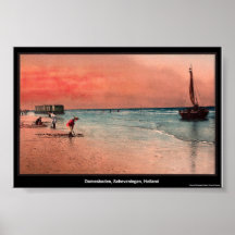 Damesbaden, Scheveningen, Holland Posteres
