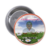 Dan Woodring para o presidente 2012 Botons