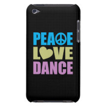 Dança do amor da paz capas iPod barely there