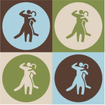 Dança do pop art escultura foto
