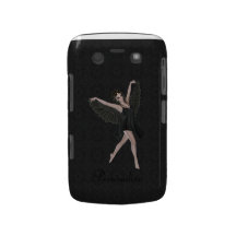 Dança gótico bonito corajosa do anjo de Blackberry Capa Blackberry Bold