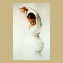 Dançarino do Flamenco posters