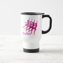 Dançarinos de balé caneca