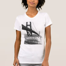Dançarinos de golden gate bridge camisetas