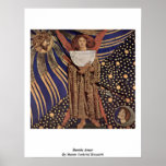 Dantis Amor por Dante Gabriel Rossetti Poster