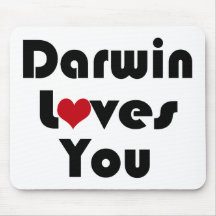 Darwin ama-o ateu mousepad