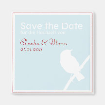 Date Save the íman à boda türkis vermelho Imãs