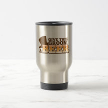 Dê a este noivo uma CERVEJA NP Caneca