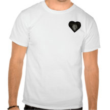 Dê a mamã um beijo (o coração) tshirts
