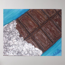 De "barra chocolate " poster