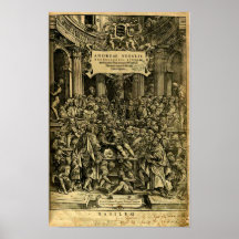 De Humani Corporis Fabrica Poster