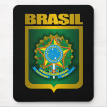 De "ouro Brasil " Mousepads