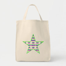 De "saco da estrela do miúdo Kandi" Bolsa Para Compras