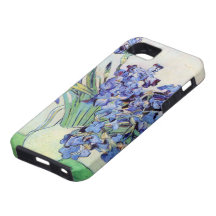 De Van Gogh vida ainda: Vaso com íris Capa iPhone 5