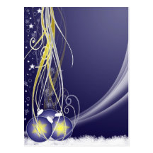 Decoração do Natal Cartoes Postais
