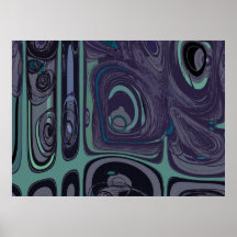Defeito - poster abstrato