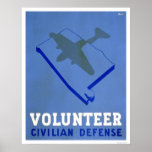 Defesa voluntária de Alabama WPA 1942 Posteres