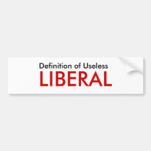 Definição de inútil, LIBERAL Adesivo