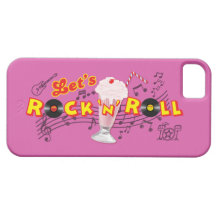 Deixe-nos caso de Iphone 5 do rock and roll Capa De iPhone 5 Case-Mate