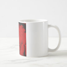 dentro de um rosa caneca