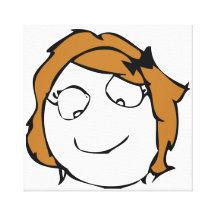 Derpina Impressão De Canvas Esticada