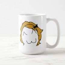 Derpina (sorriso) de Kitteh - caneca