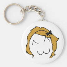 Derpina (sorriso) de Kitteh - chaveiro