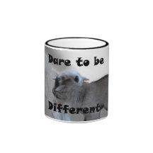 Desafio a ser diferente canecas