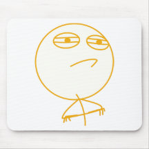 Desafio aceitado (na laranja!) mouse pad