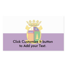 Desamparados, bandeira de Costa Rica Cartões De Visitas