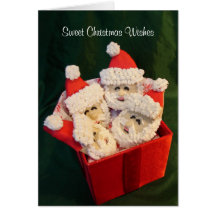 Desejos doces do Natal Cartoes