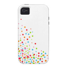 Desenhista da celebração dos confetes multicolorid