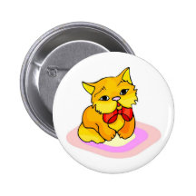 Desenho do gatinho boton