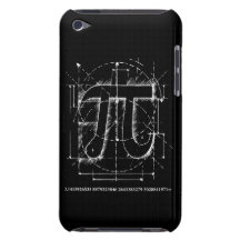 Desenho do número do Pi Capas iPod Touch