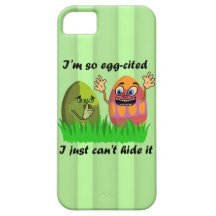 Desenhos animados bonitos engraçados dos ovos da p capas de iPhone 5 Case-Mate