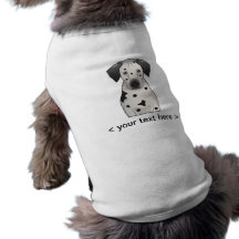 Desenhos animados Dalmatian personalizados Roupa Pet