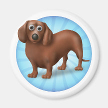 Desenhos animados do Dachshund