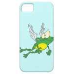 desenhos animados engraçados do sapo do comedor de capa de iPhone 5 Case-Mate