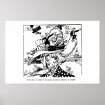 Desenhos animados políticos 1911 do chapéu da pásc posteres