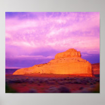 Deserto pintado posteres