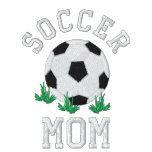 Design bordado da mamã do futebol