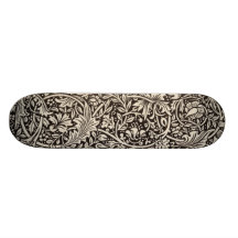 Design chique do nouveau da arte do daffodil do vi skateboard