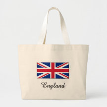 Design da bandeira de Inglaterra Bolsa Para Compras